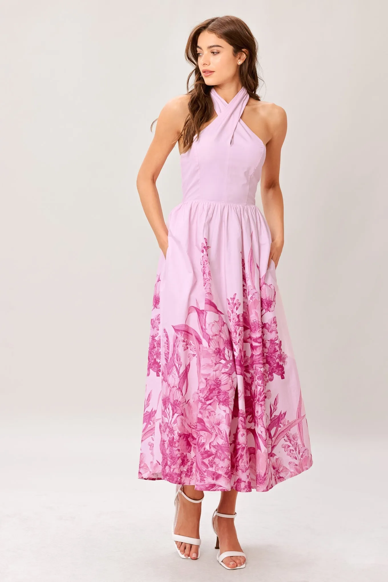 Roselight Dream Woven Midi Dress sold by Zulily product image thumbnail 4
