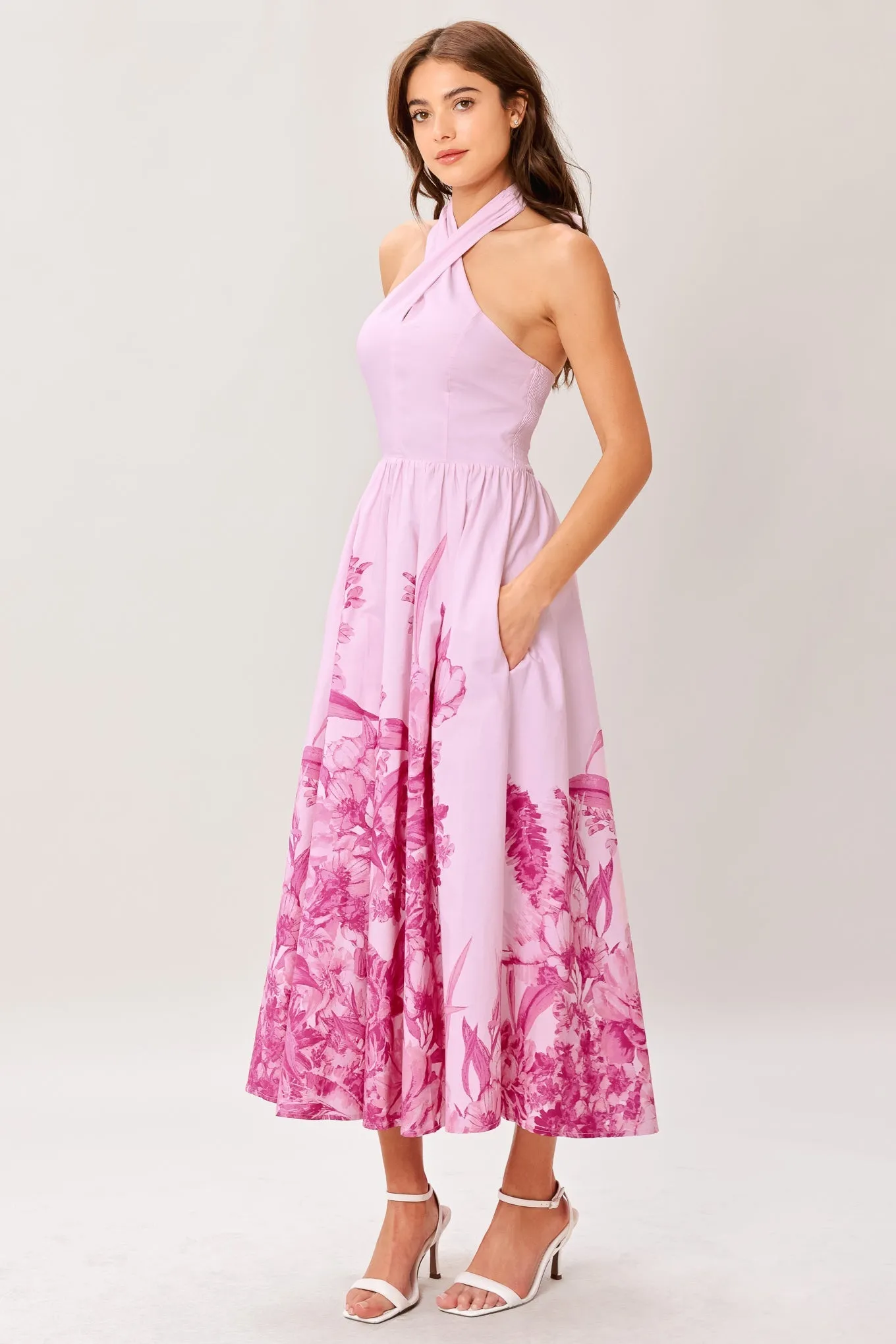 Roselight Dream Woven Midi Dress sold by Zulily product image thumbnail 2