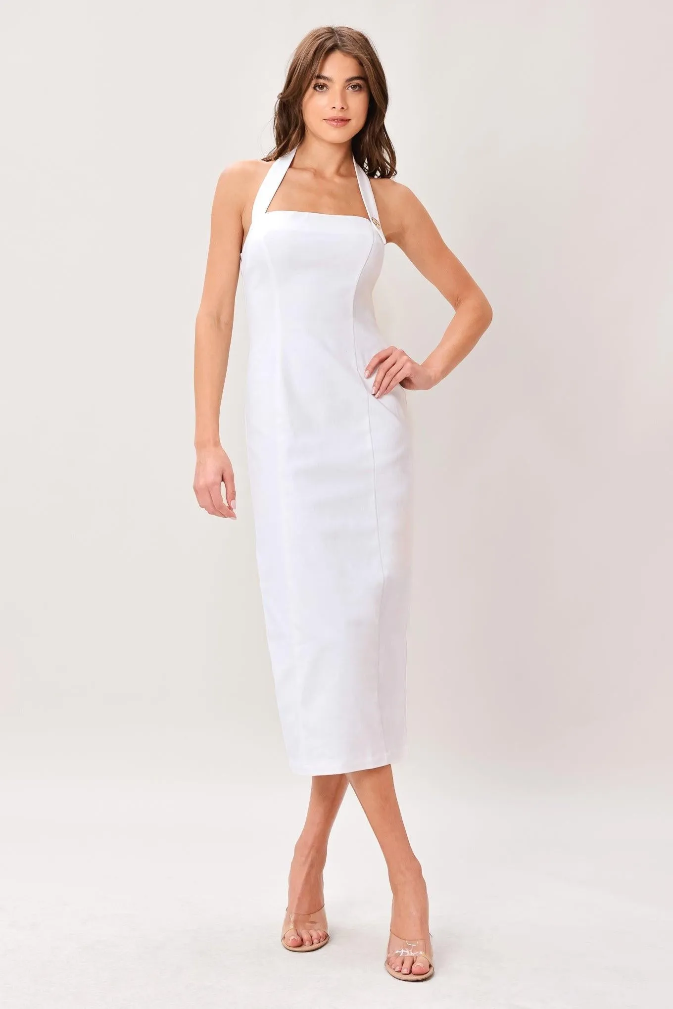 Luxe Essence Woven Midi Dress sold by Zulily
