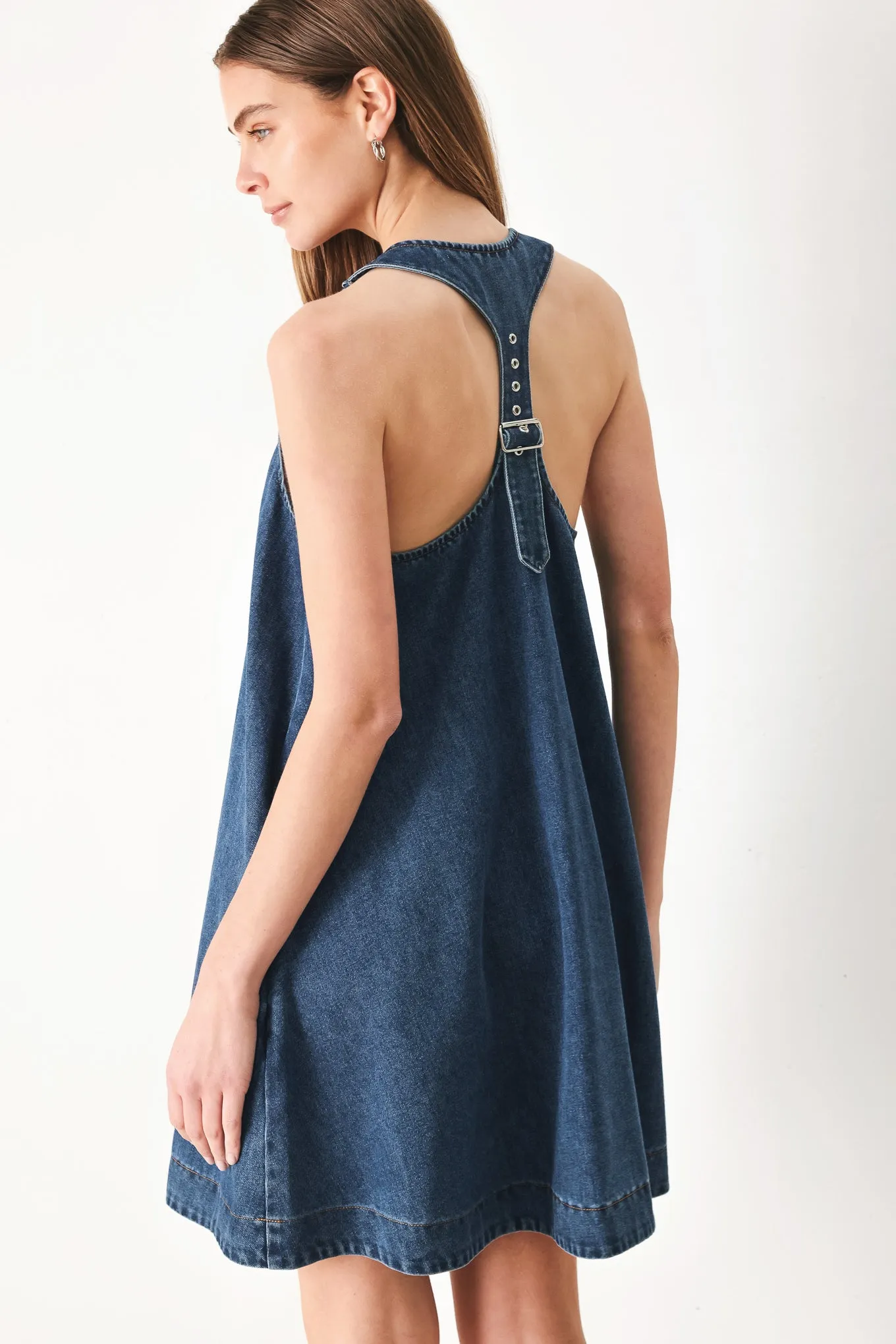 Blue Breeze Denim Mini Dress sold by Zulily product image thumbnail 2