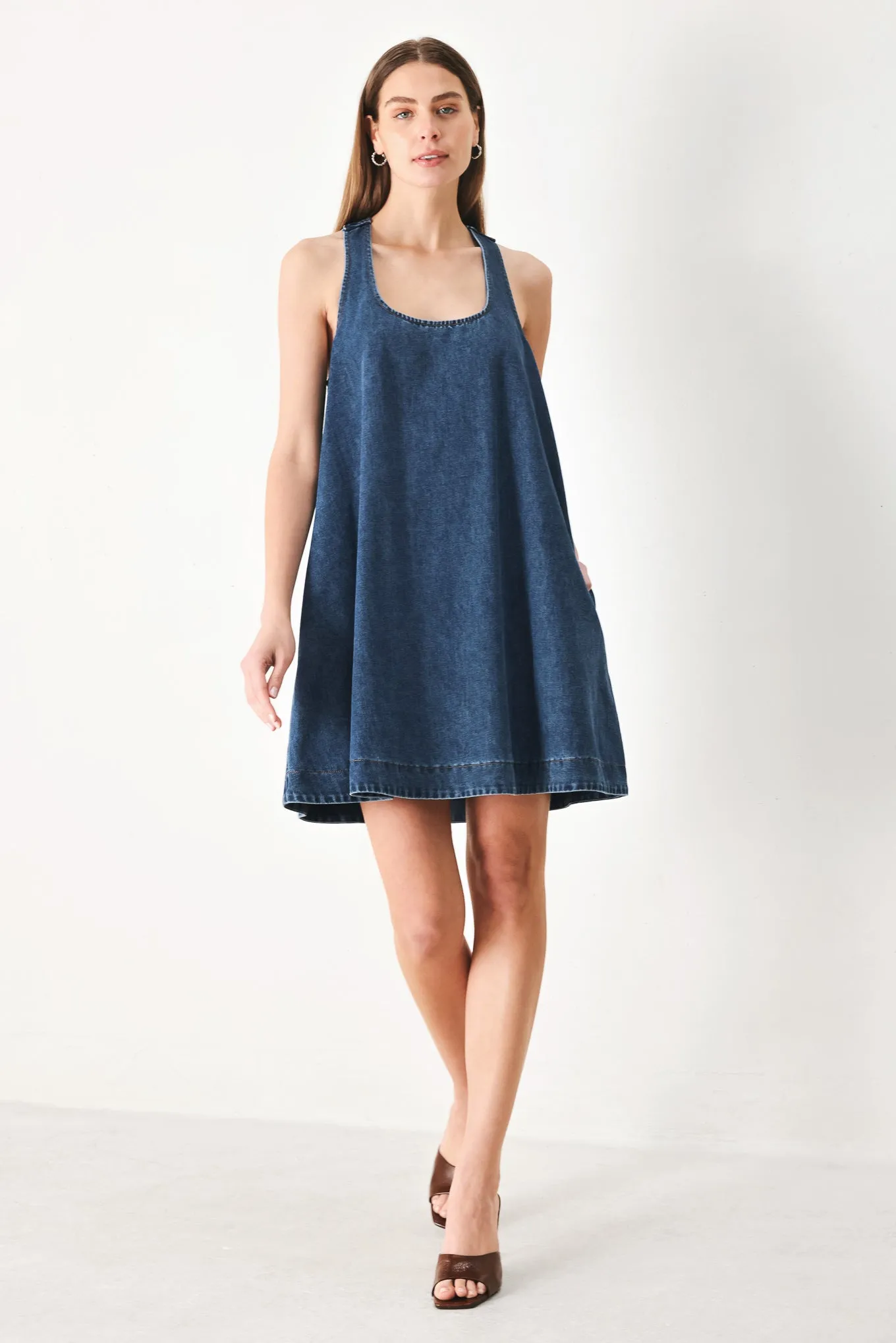 Blue Breeze Denim Mini Dress sold by Zulily product image thumbnail 3