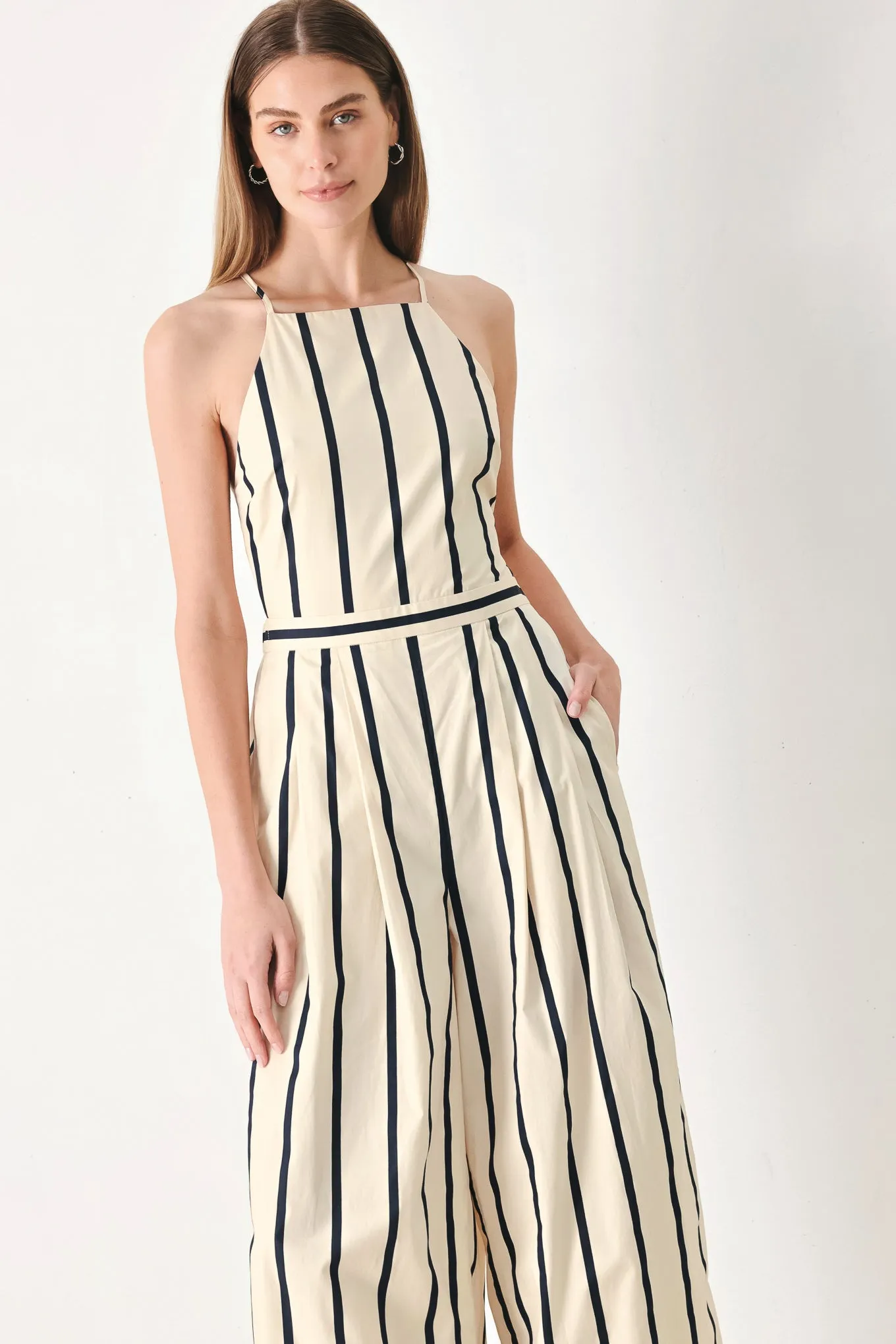 Monaco Stripe Woven Jumpsuit sold by Zulily product image thumbnail 5