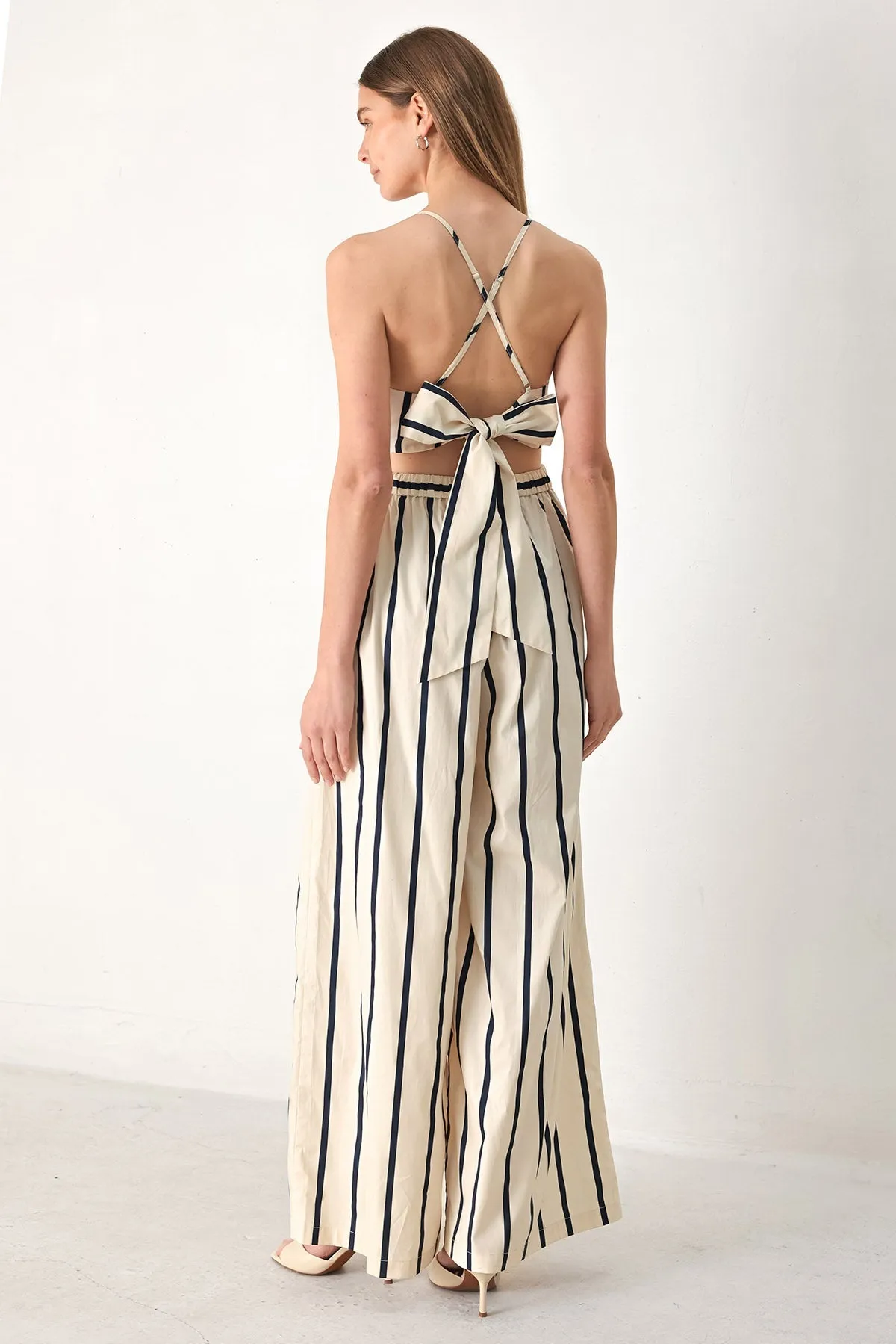 Monaco Stripe Woven Jumpsuit sold by Zulily product image thumbnail 2
