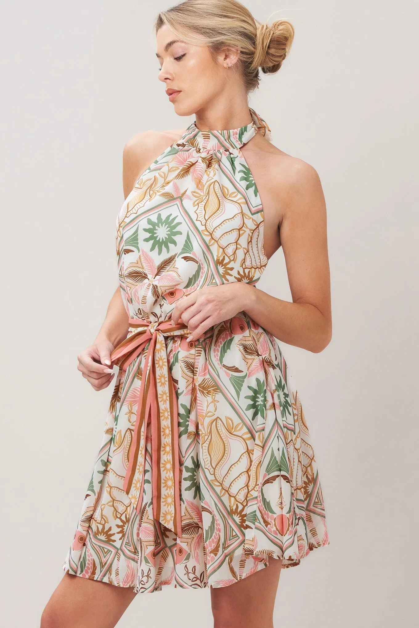 Soft Voyage Woven Mini Dress sold by Zulily product image thumbnail 5