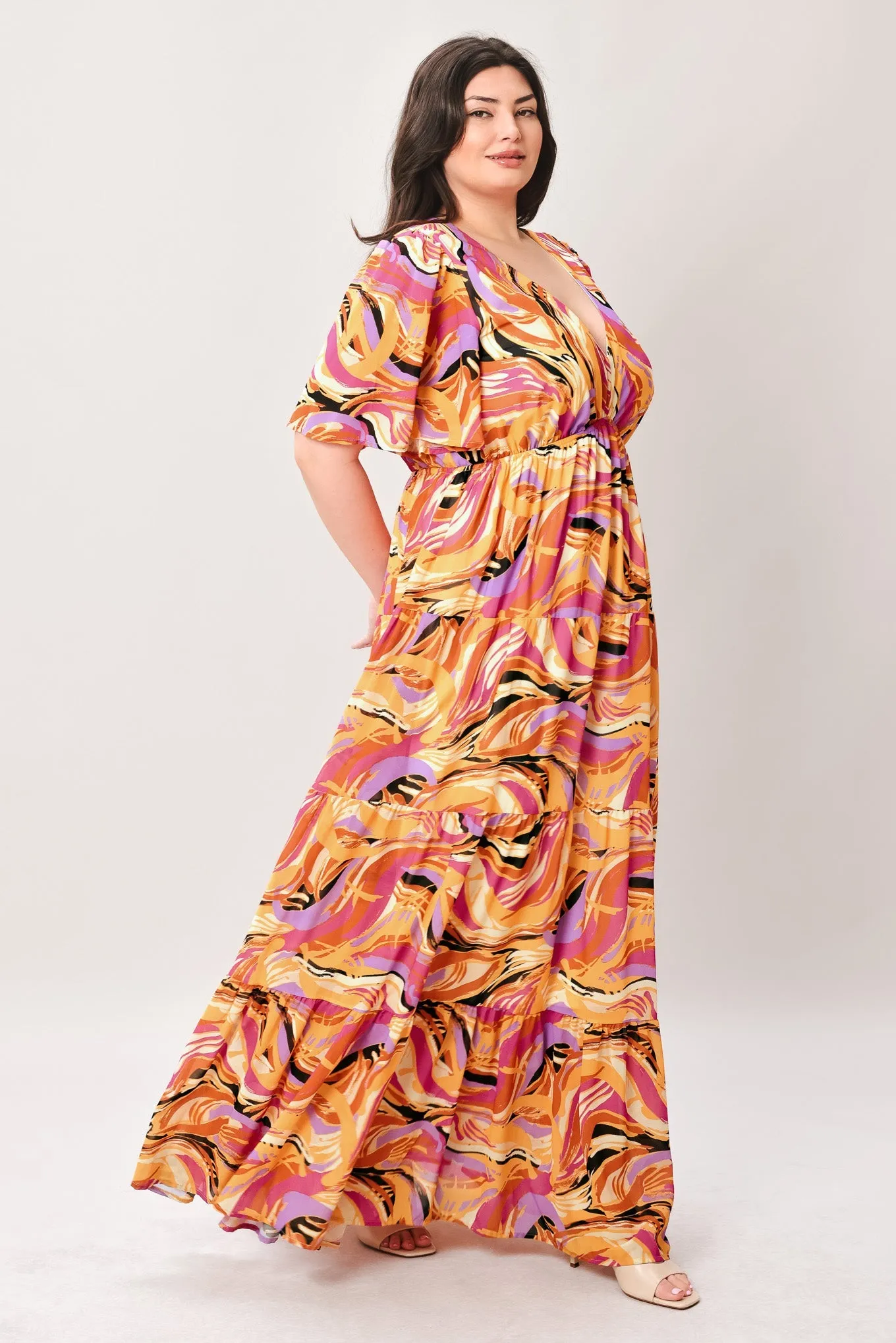 Refreshing Vibe Woven Maxi Dress sold by Zulily product image thumbnail 3
