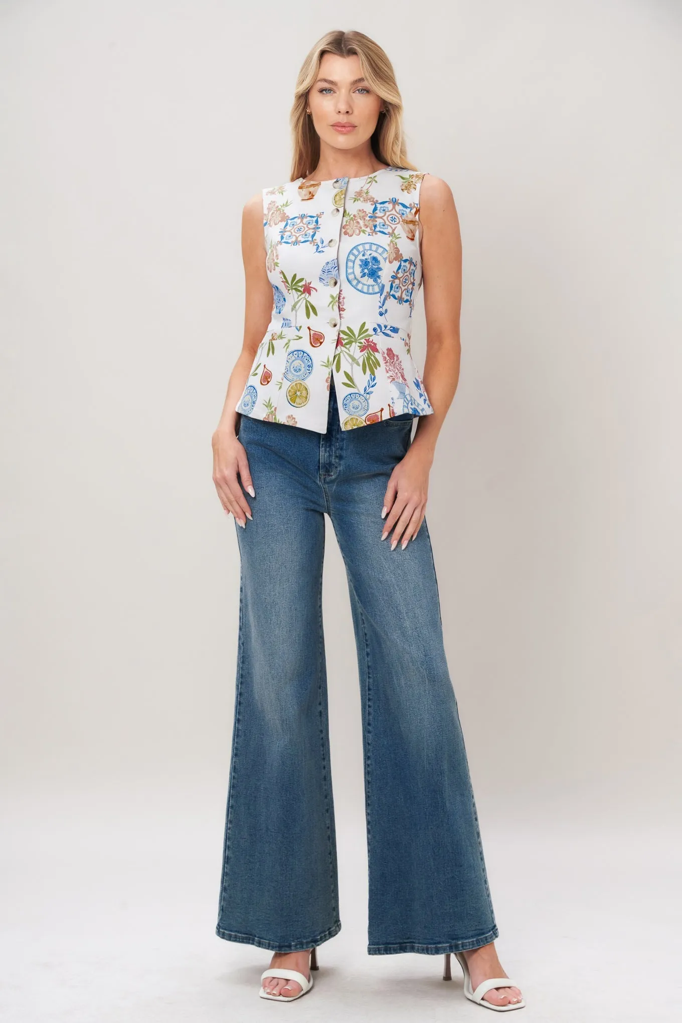 Summer Atelier Woven Vest sold by Zulily product image thumbnail 4