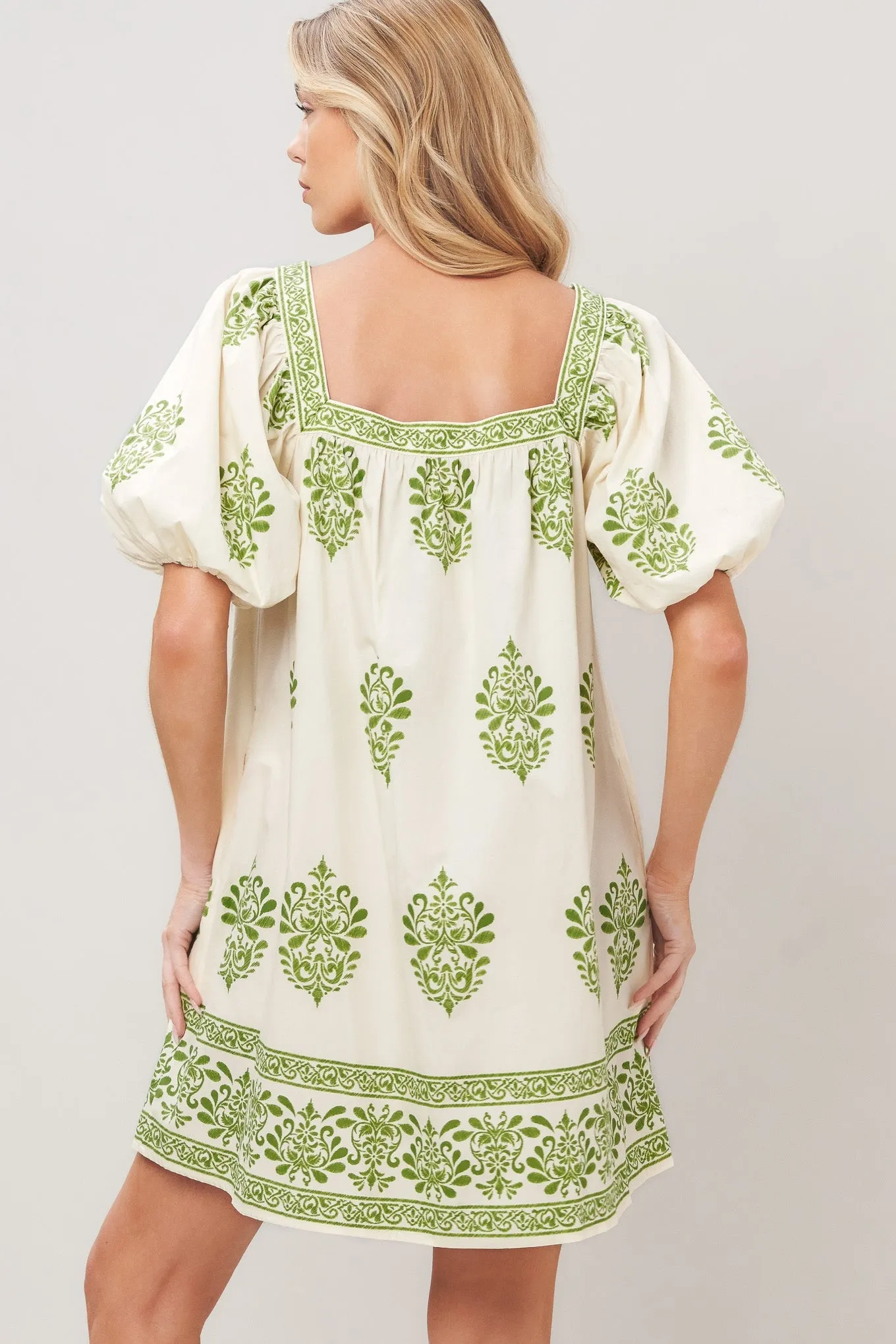 Sweet Meadow Woven Mini Dress sold by Zulily product image thumbnail 2