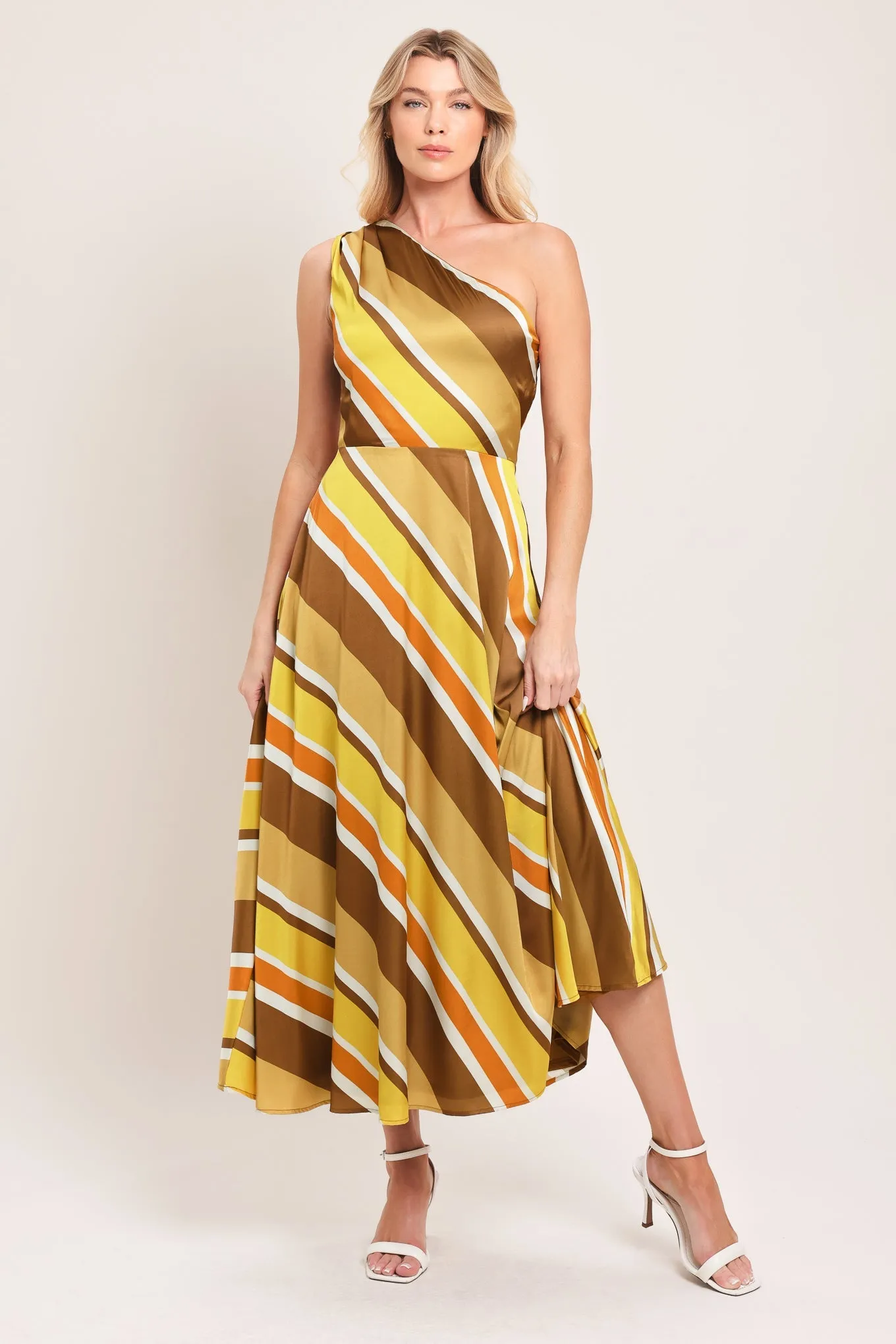 Soft Sunshine Woven Midi Dress sold by Zulily