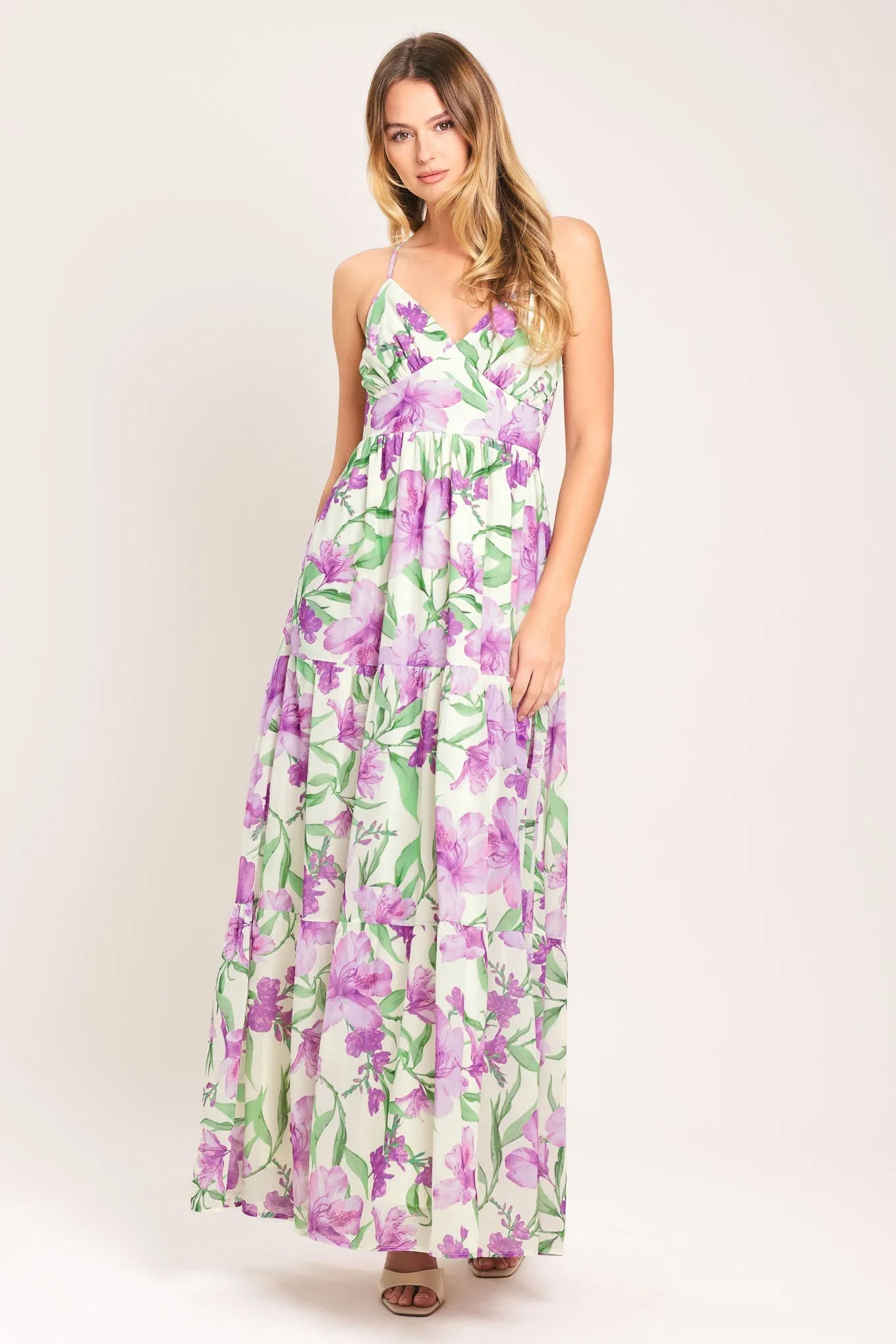 Garden Sweetheart Woven Maxi Dress sold by Zulily product image thumbnail 4