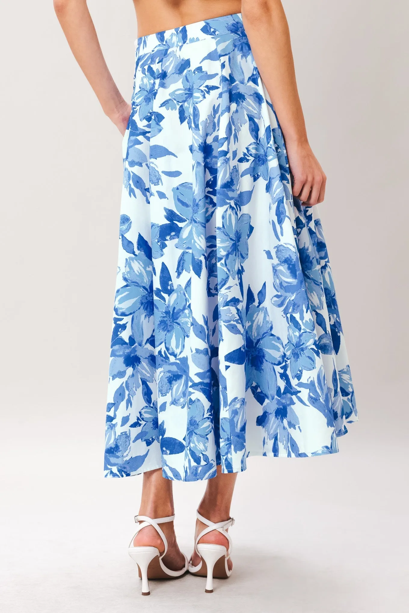 Sky Blossom Woven Full Circle Skirt sold by Zulily product image thumbnail 5