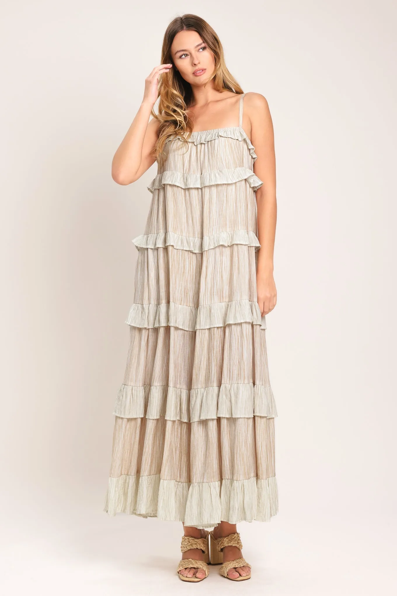 Dune Serena Woven Midi Dress sold by Zulily product image thumbnail 4
