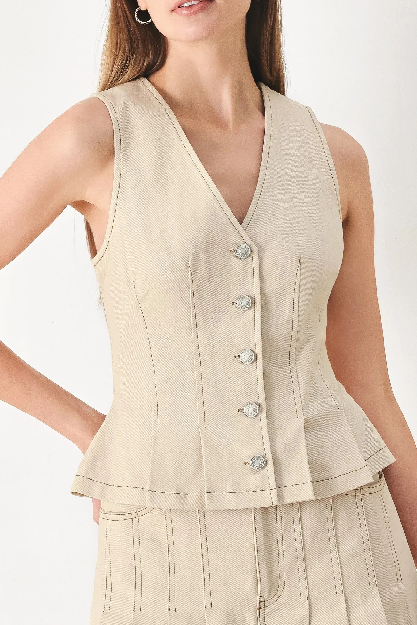 Soft Power Woven Vest sold by Zulily product image thumbnail 2
