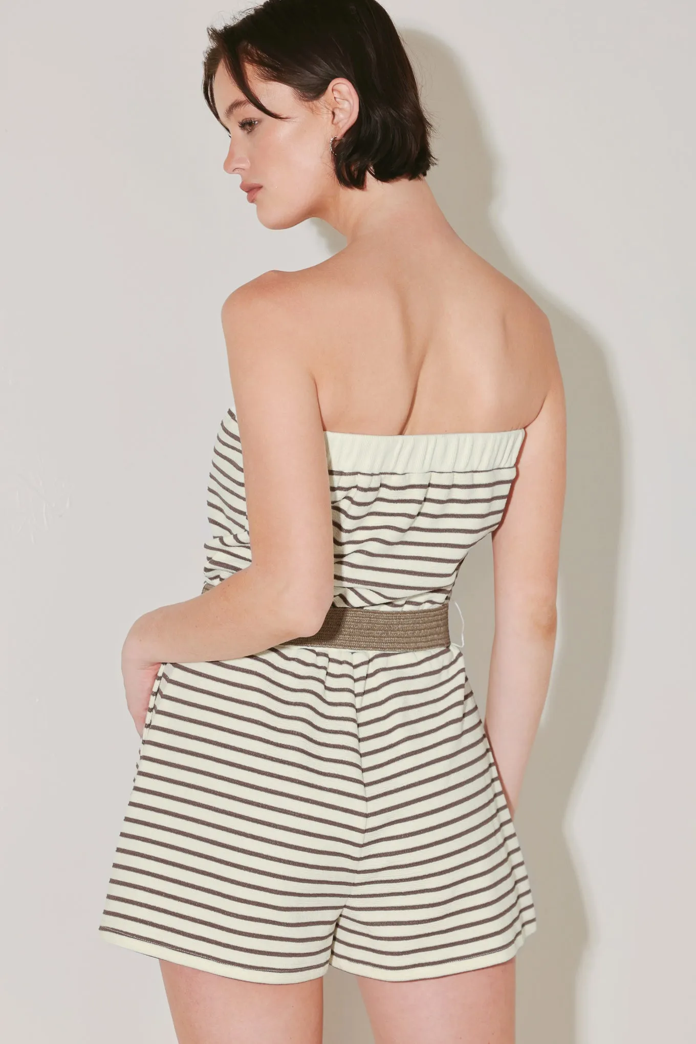 Weekend Stripe Knit Romper sold by Zulily product image thumbnail 2