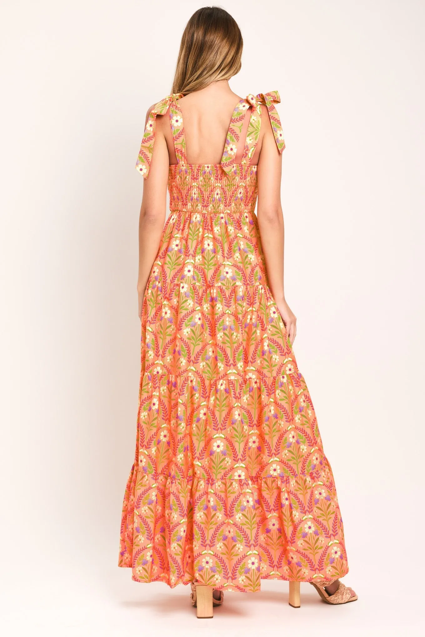 Sunkiss Floral Woven Maxi Dress sold by Zulily product image thumbnail 2