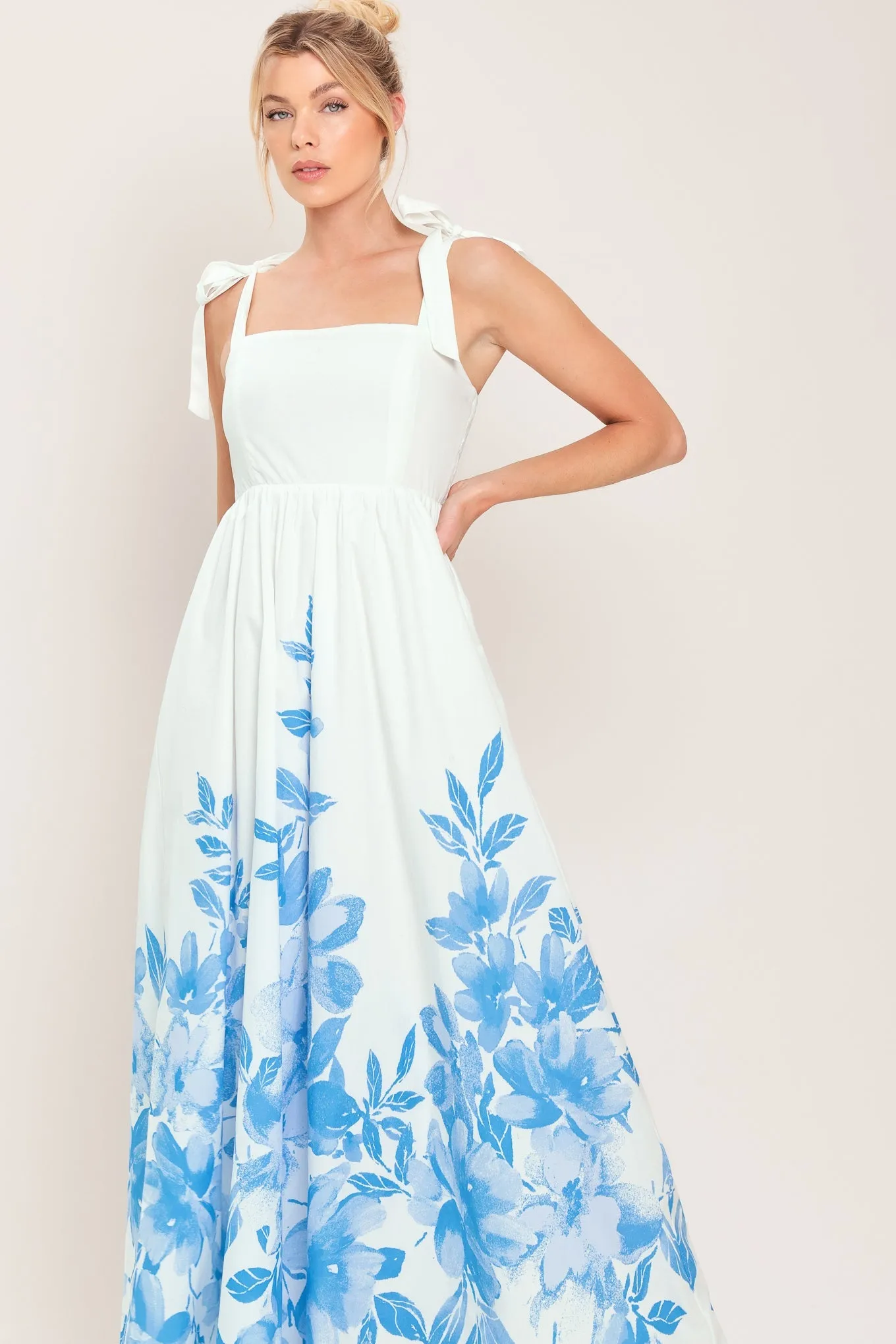 Cloud Blossom Woven Maxi Dress sold by Zulily product image thumbnail 4