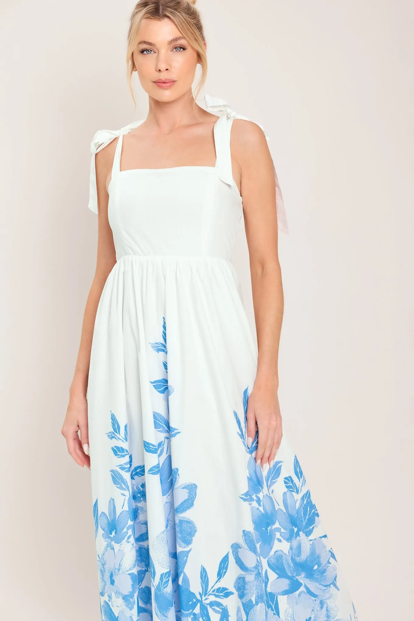 Cloud Blossom Woven Maxi Dress sold by Zulily product image thumbnail 5
