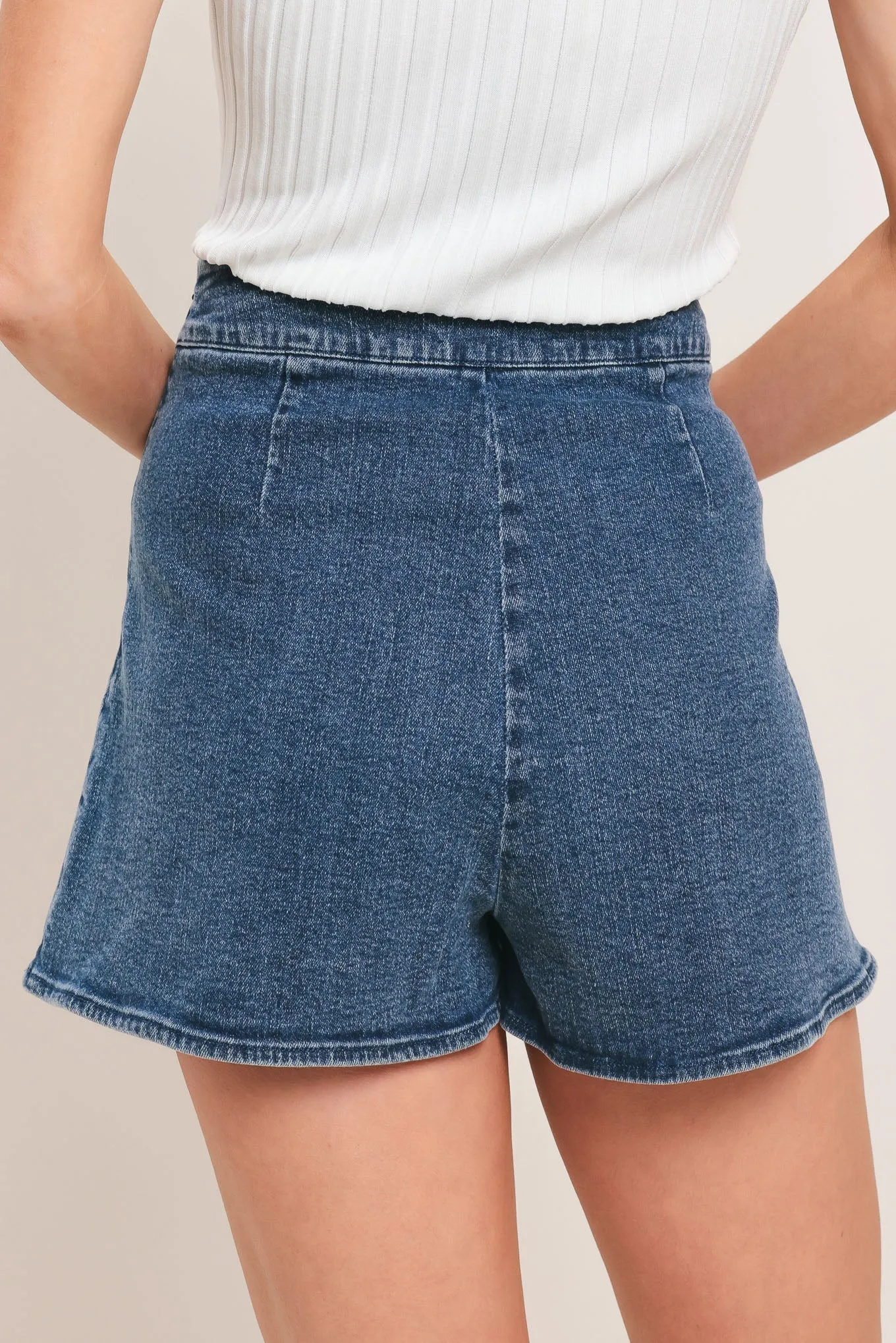 Sweet Stud Denim Skort sold by Zulily product image thumbnail 2