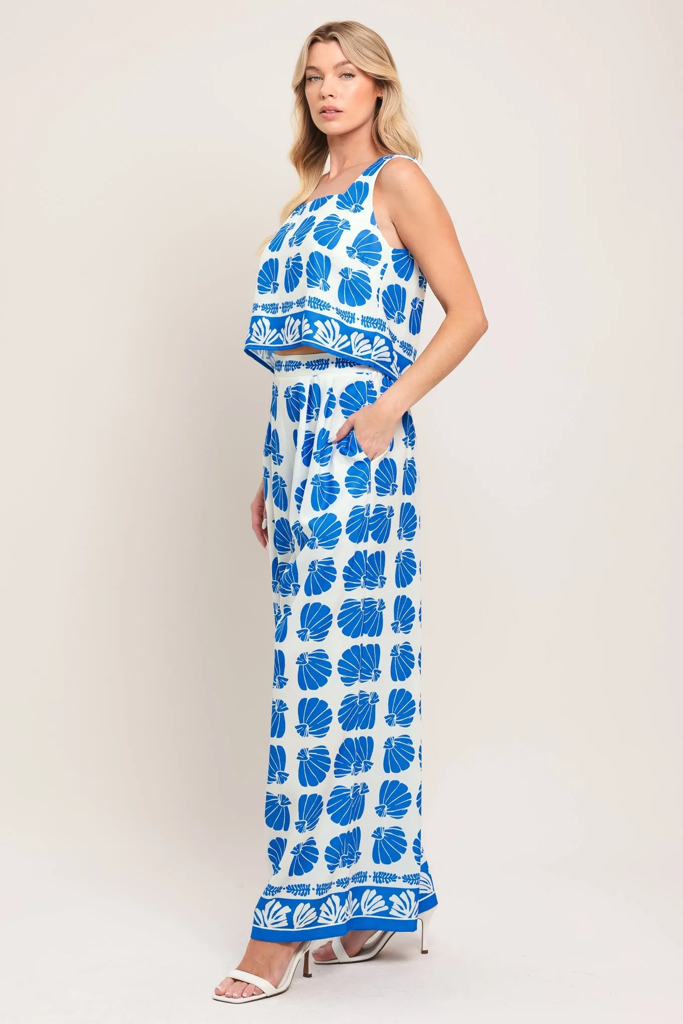 Island Shell Woven Top and Pant Set sold by Zulily product image thumbnail 3