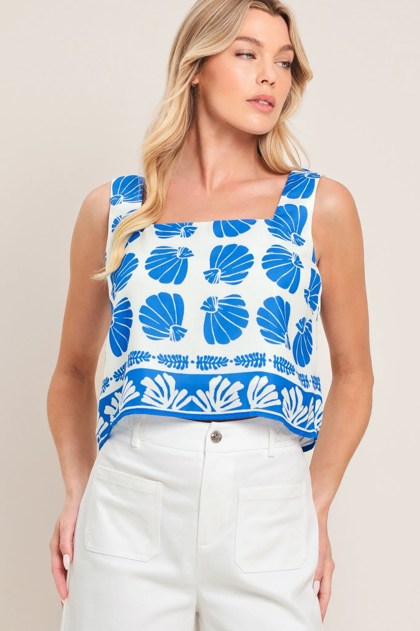 Island Shell Woven Top and Pant Set sold by Zulily product image thumbnail 4