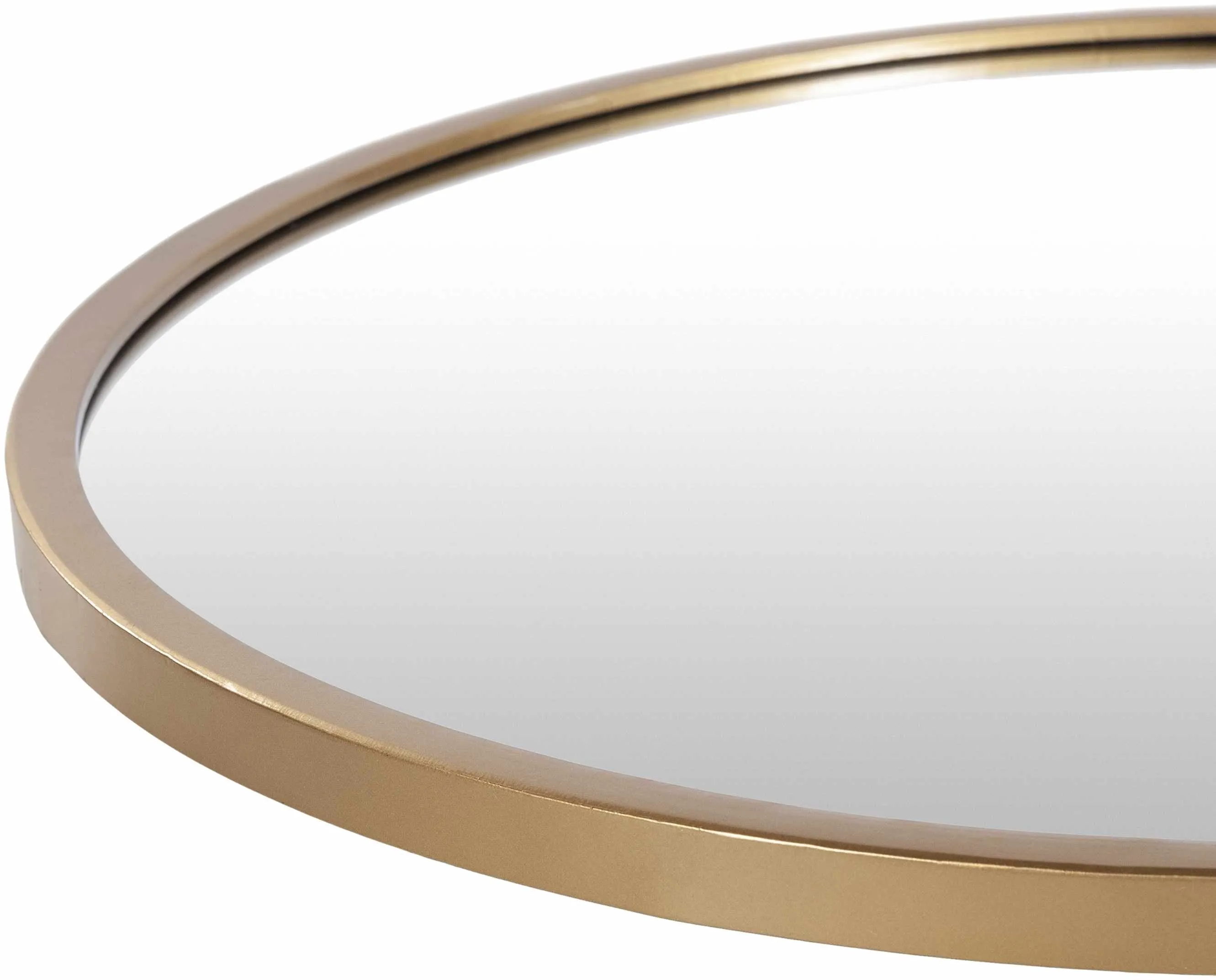 Guindarohan Gold Frame Round Mirror sold by Zulily product image thumbnail 3