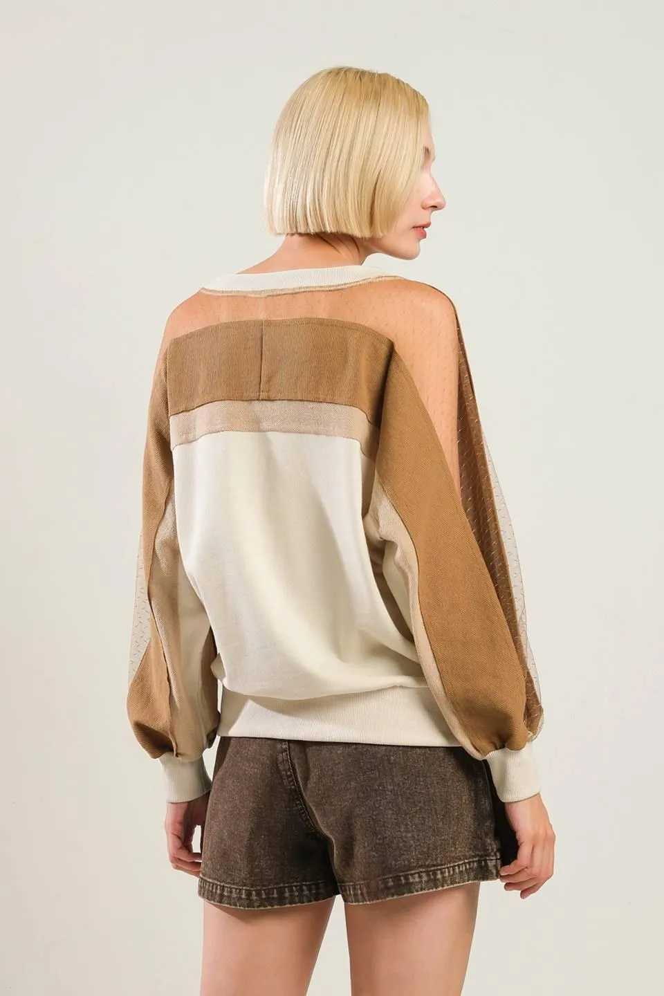 Last Fling Crea, Blocked Top sold by Zulily product image thumbnail 4