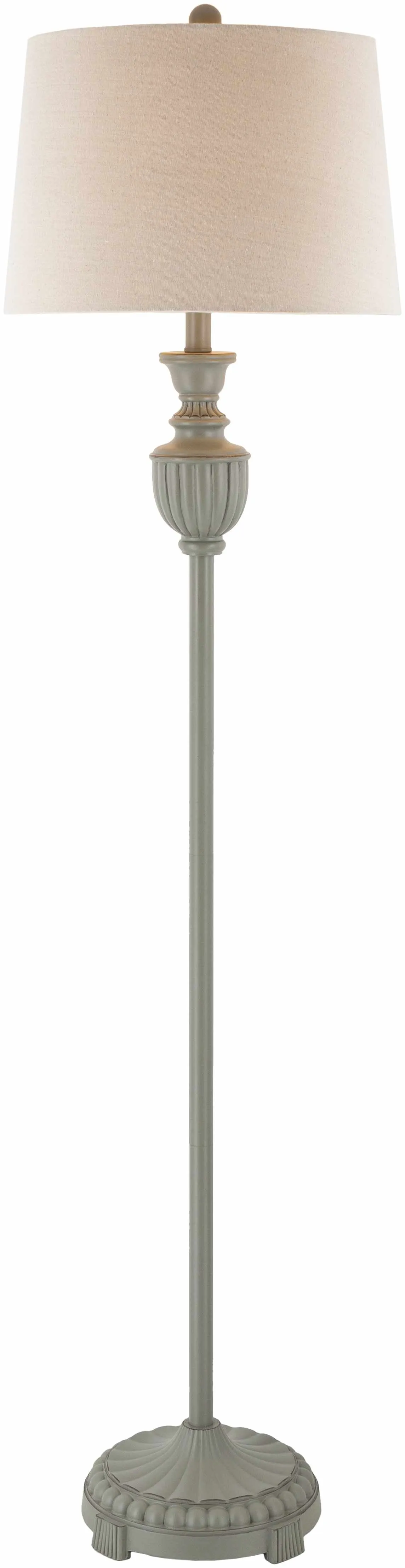 Nelspruit Gray Resin Floor Lamp - Clearance sold by Zulily product image thumbnail 4