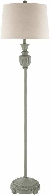 Nelspruit Gray Resin Floor Lamp - Clearance made by Zulily