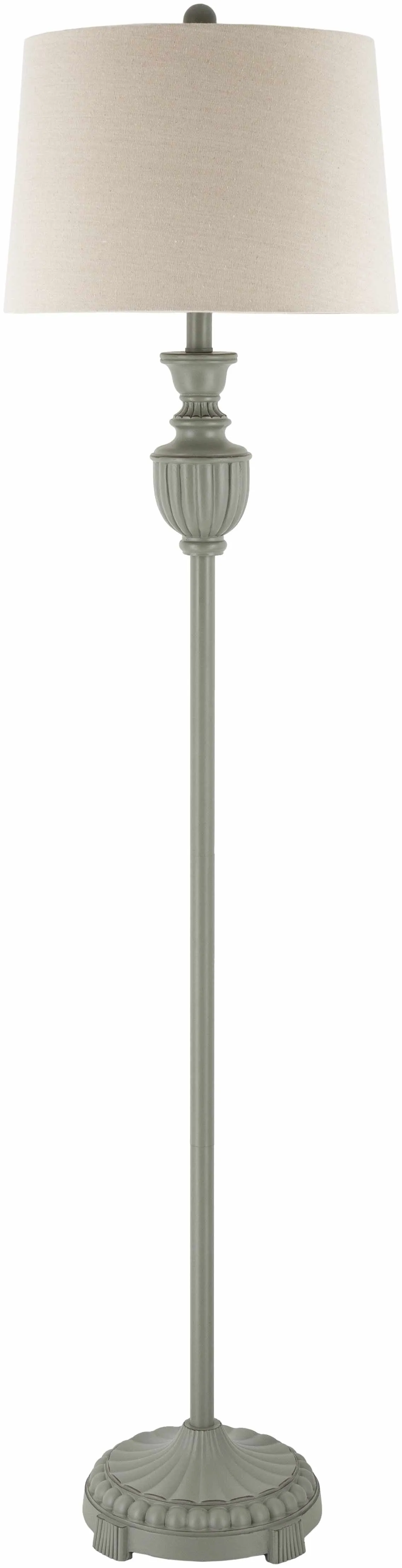 Nelspruit Gray Resin Floor Lamp - Clearance sold by Zulily