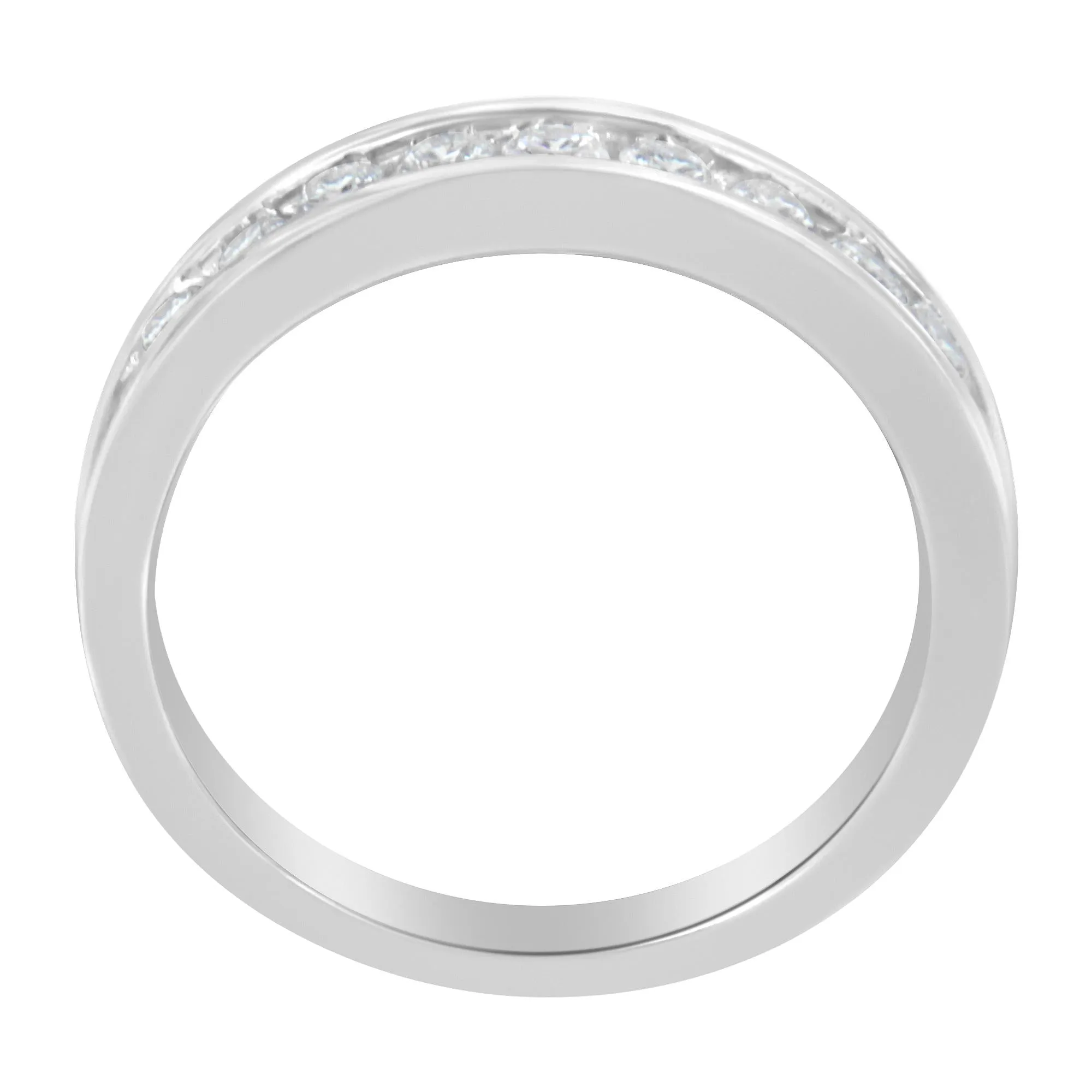18K White Gold Round-Cut Diamond Ring (1/2 cttw, H-I Color, SI2-I1 Clarity) sold by Zulily product image thumbnail 5