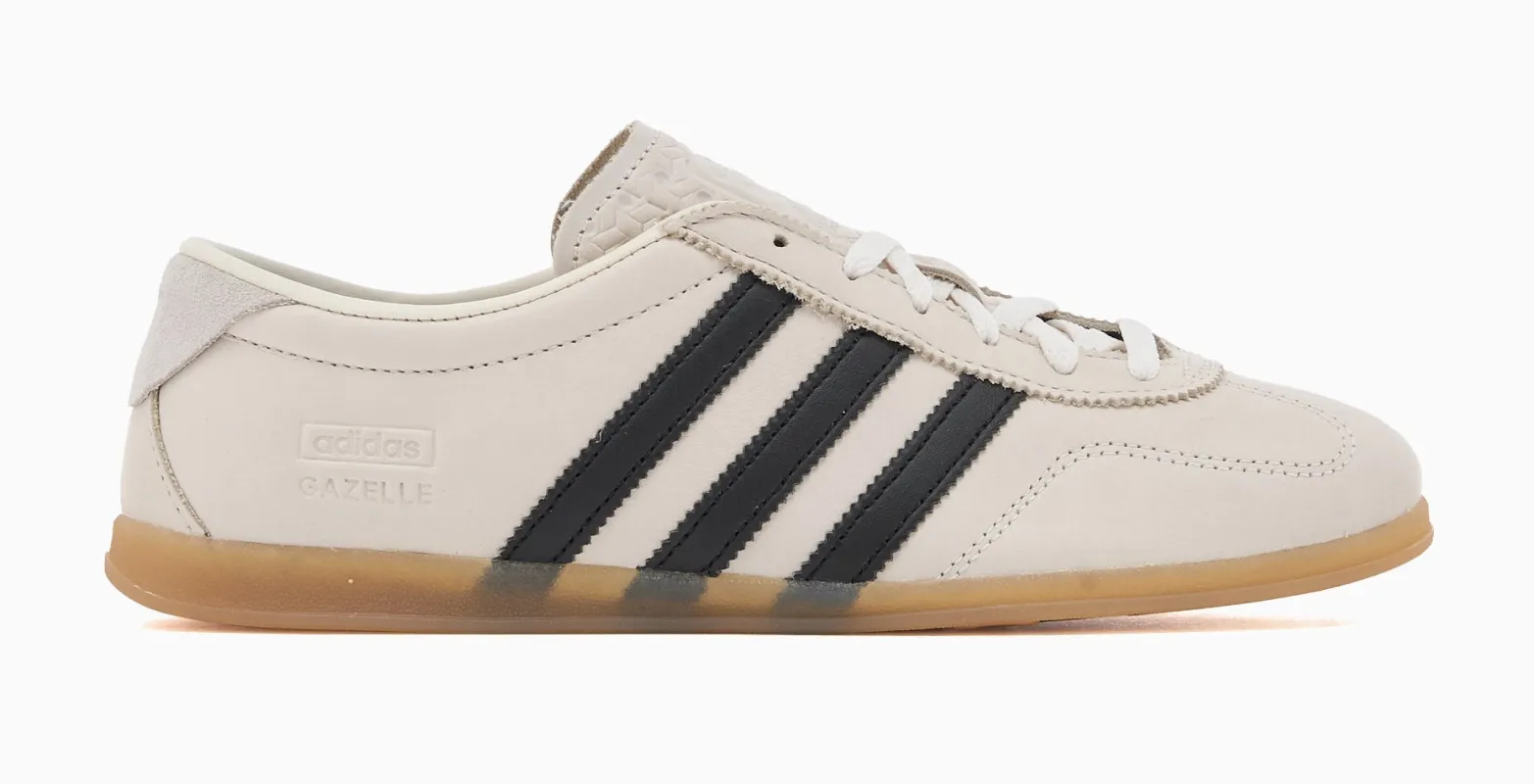 [IH1930] Women's adidas Gazelle Lo Pro 'Chalk White Black' made by Adidas