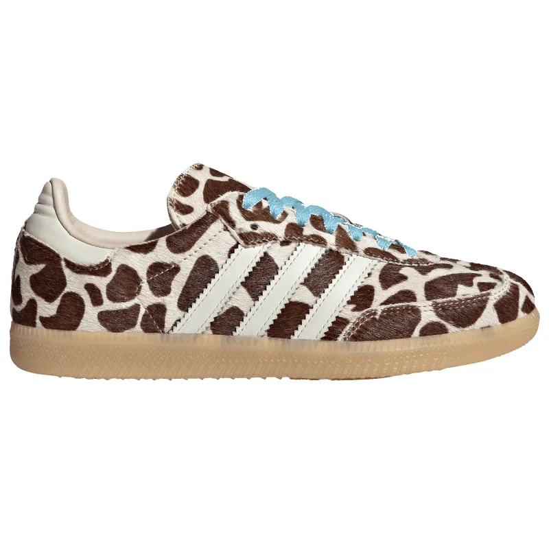 [KI6669] Womens adidas Samba OG 'Giraffe Print Crystal Linen' made by Adidas