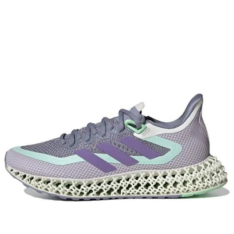 [HP7649] Womens adidas 4DFWD 2 'Silver Violet Pulse Mint' made by Adidas