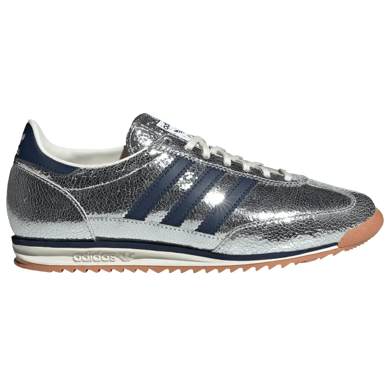 [JH8654] Womens adidas SL 72 OG 'Silver Metallic Collegiate Navy' made by Adidas