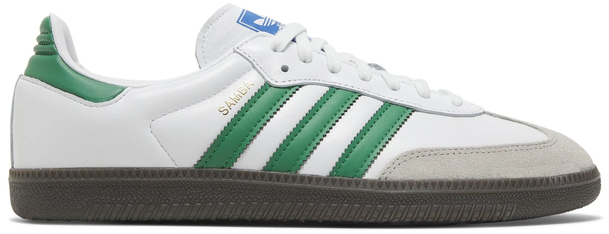 [IG1024] Mens adidas Samba OG 'White Green' made by Adidas