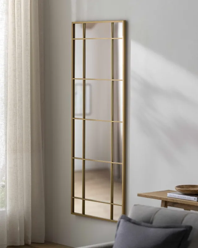 Cersosimo Round Gold Framed Mirror made by Zulily
