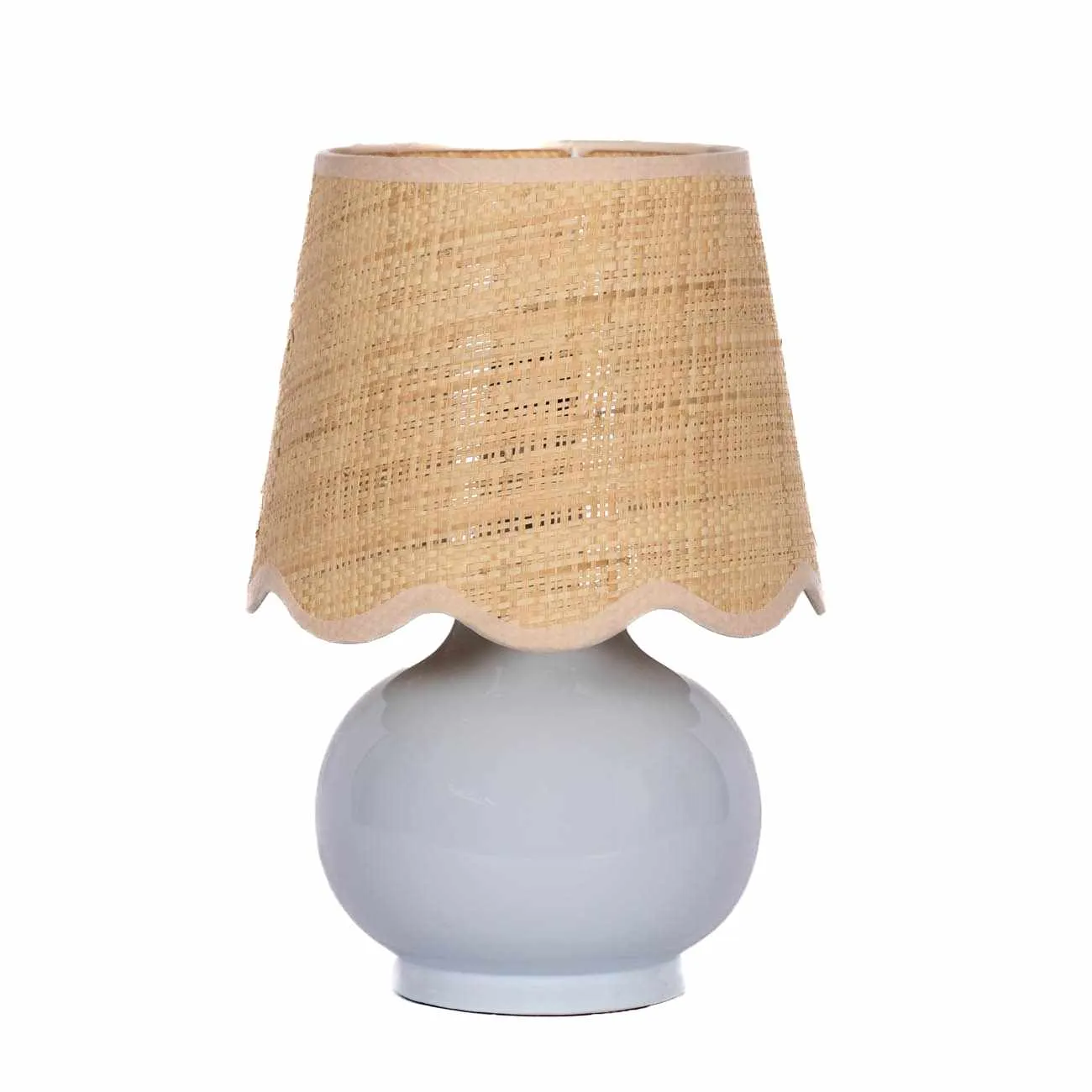 Tocae Blue Solid Ceramic Table Lamp sold by Zulily product image thumbnail 2