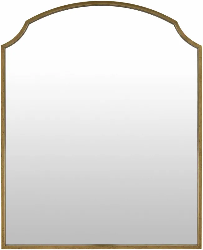 Catai Gold Mirror with Iron Base made by Zulily