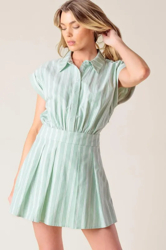 Bridget La France Woven Romper made by Flying Tomato