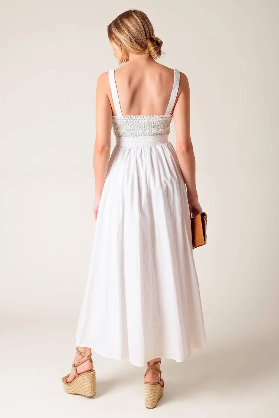 Romina Broderie Woven Midi Dress sold by Zulily product image thumbnail 2
