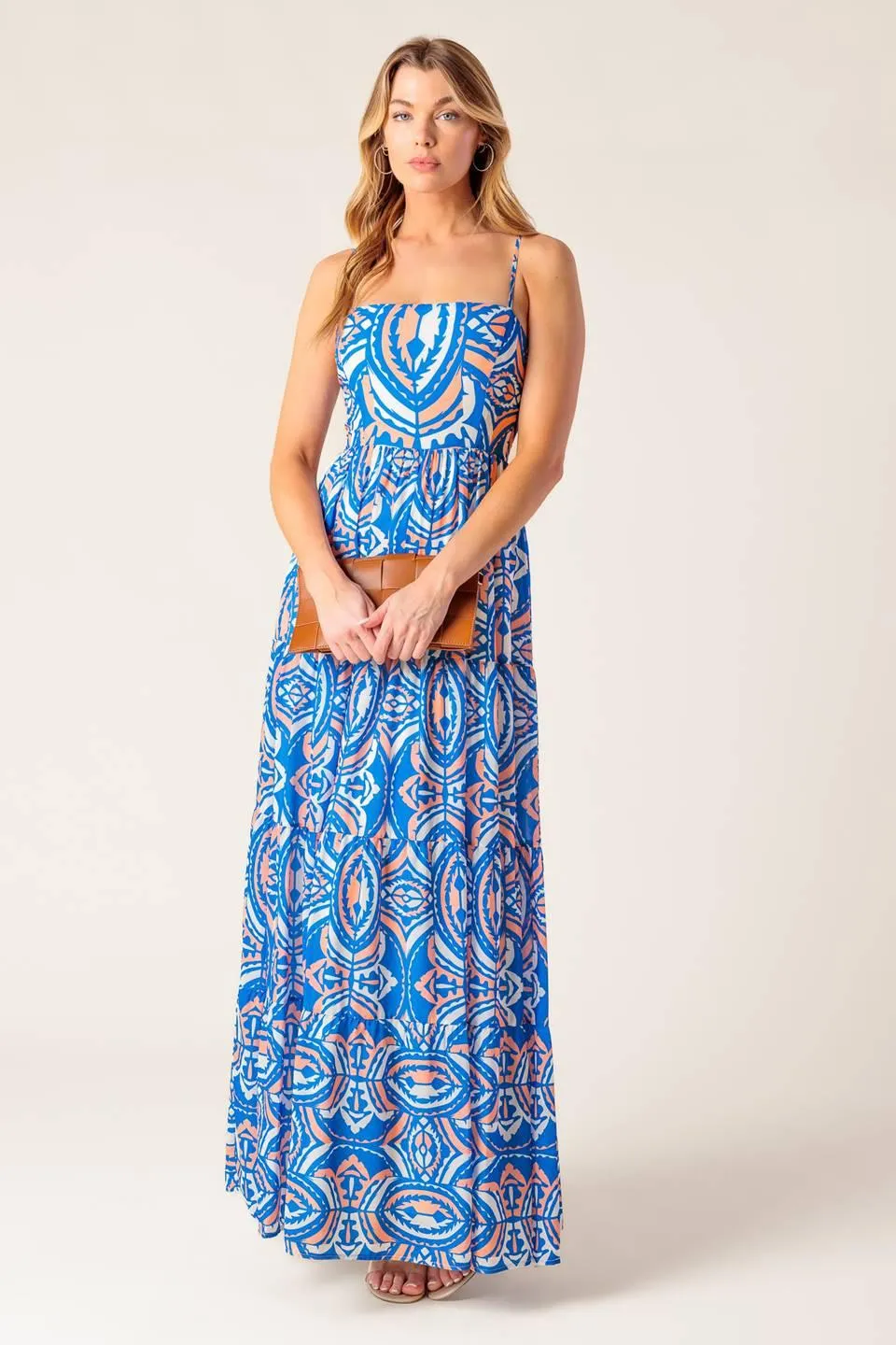 Lakeside Picnic Woven Maxi Dress sold by Zulily product image thumbnail 5
