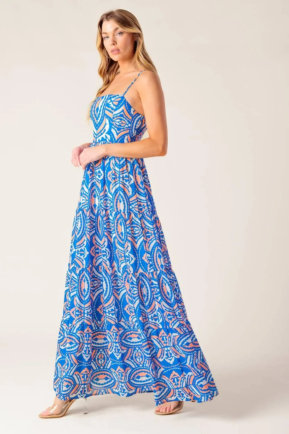 Lakeside Picnic Woven Maxi Dress sold by Zulily product image thumbnail 3