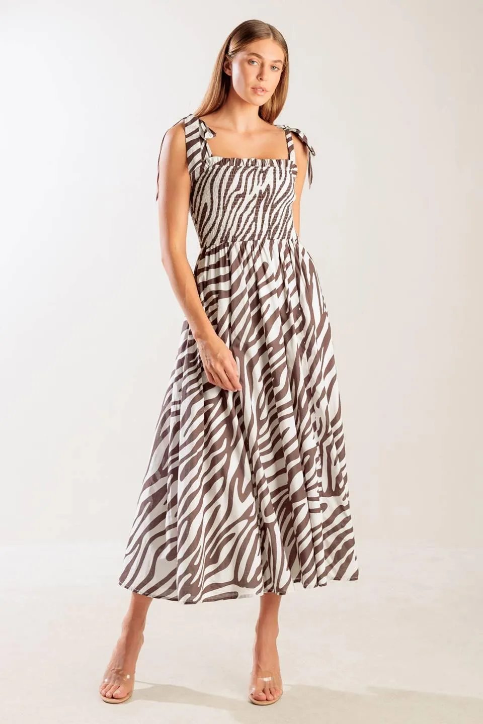 Dancing With the Woven Midi Dress sold by Zulily product image thumbnail 3