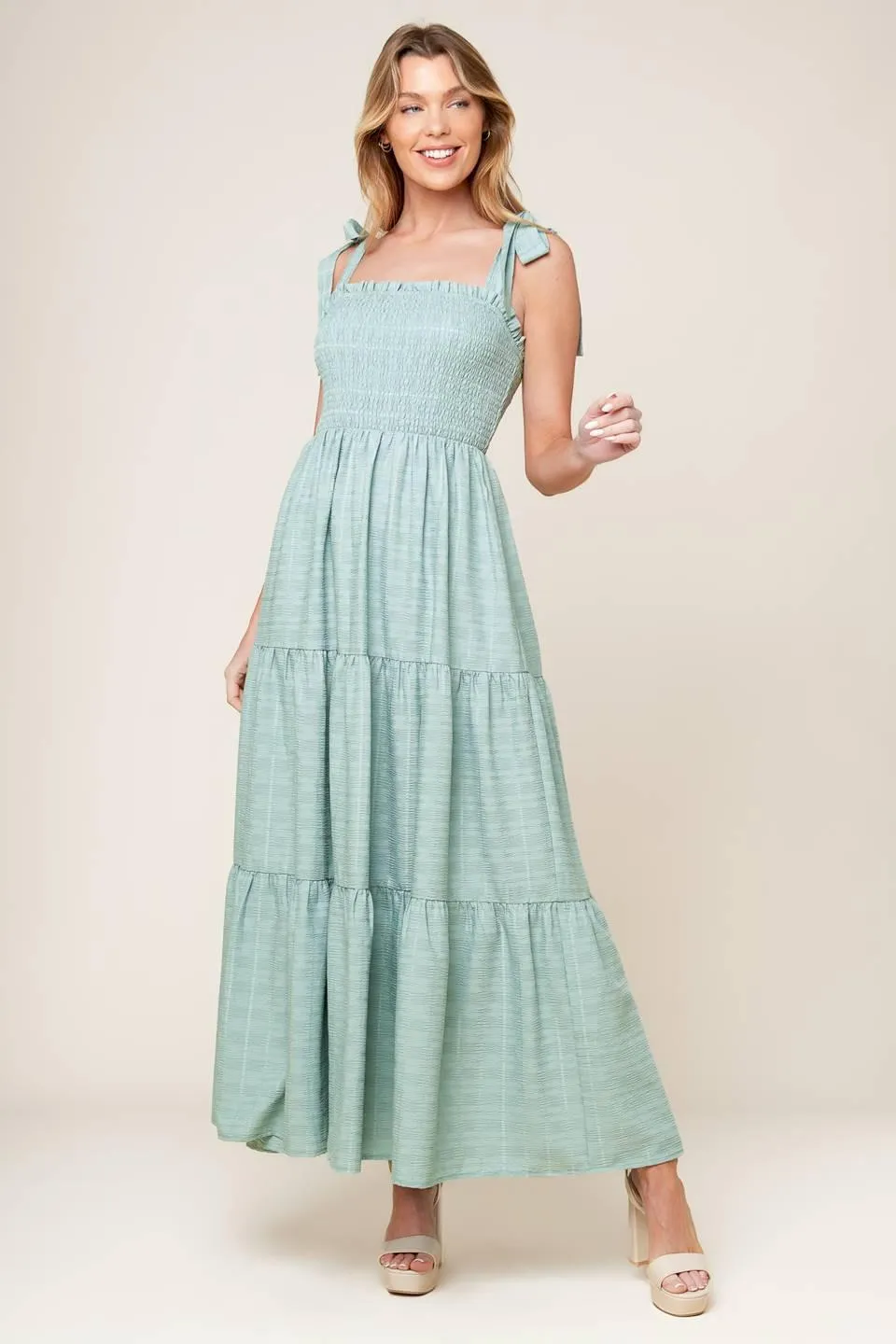 Horizons Ahead Woven Maxi Dress sold by Zulily product image thumbnail 5