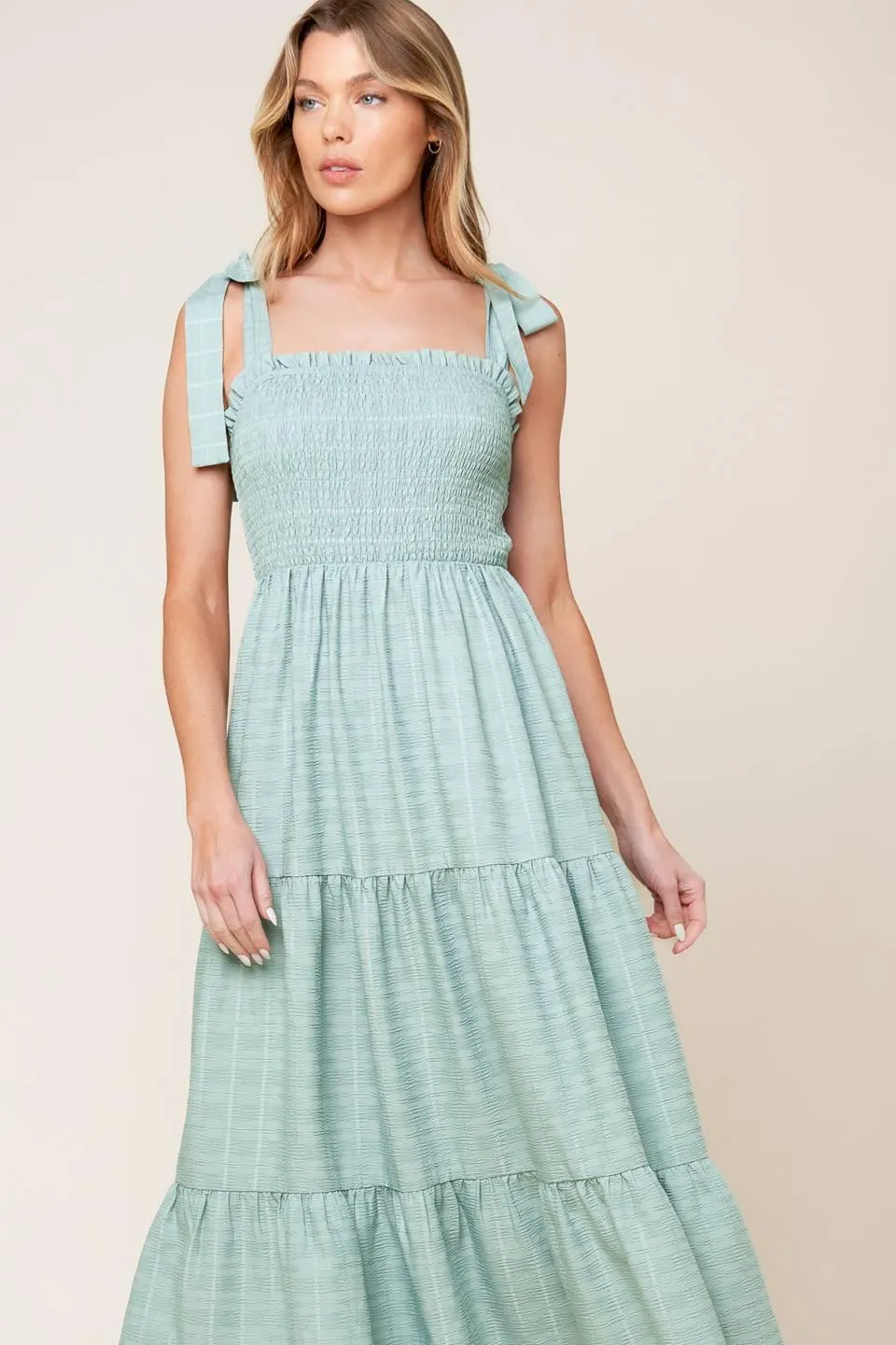 Horizons Ahead Woven Maxi Dress sold by Zulily product image thumbnail 4