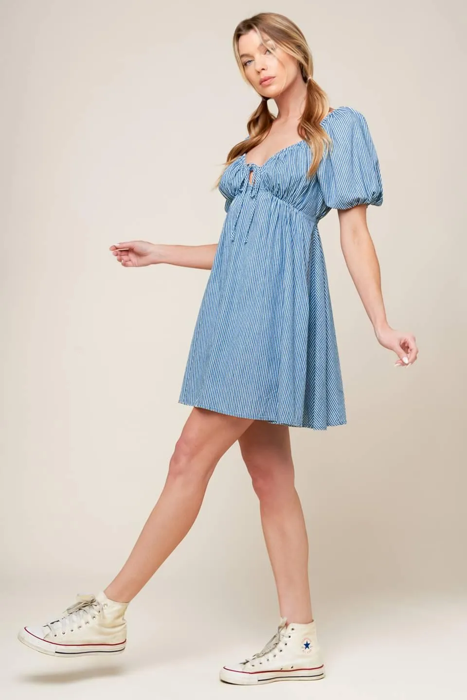 Something Nice Woven Mini Dress sold by Zulily product image thumbnail 5
