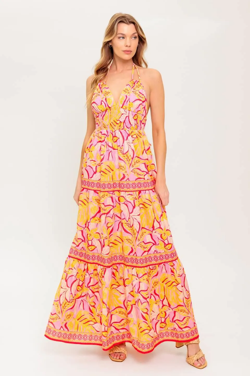 Go With Grace Woven Maxi Dress sold by Zulily