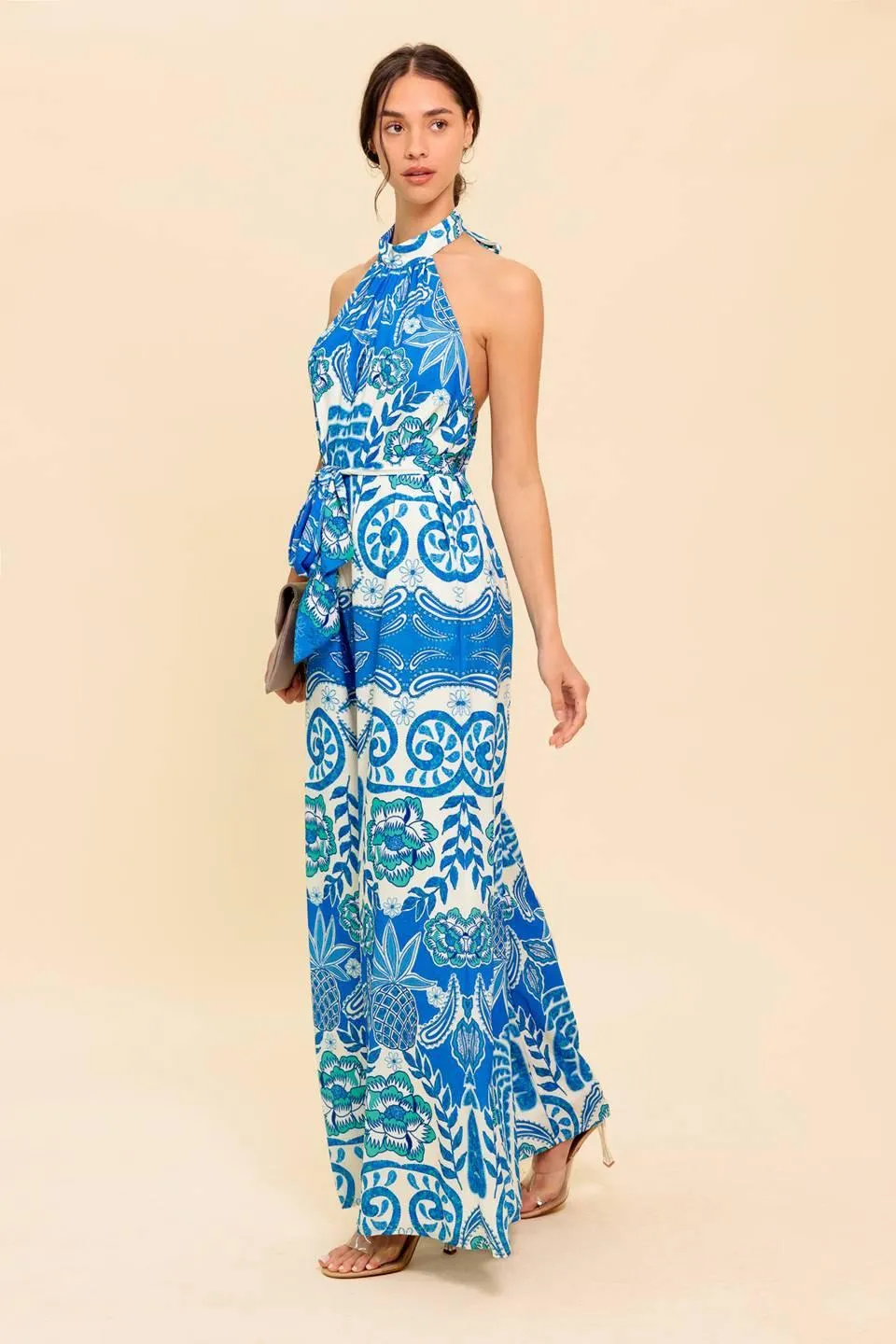 Cross Your Mind Woven Jumpsuit sold by Zulily product image thumbnail 4