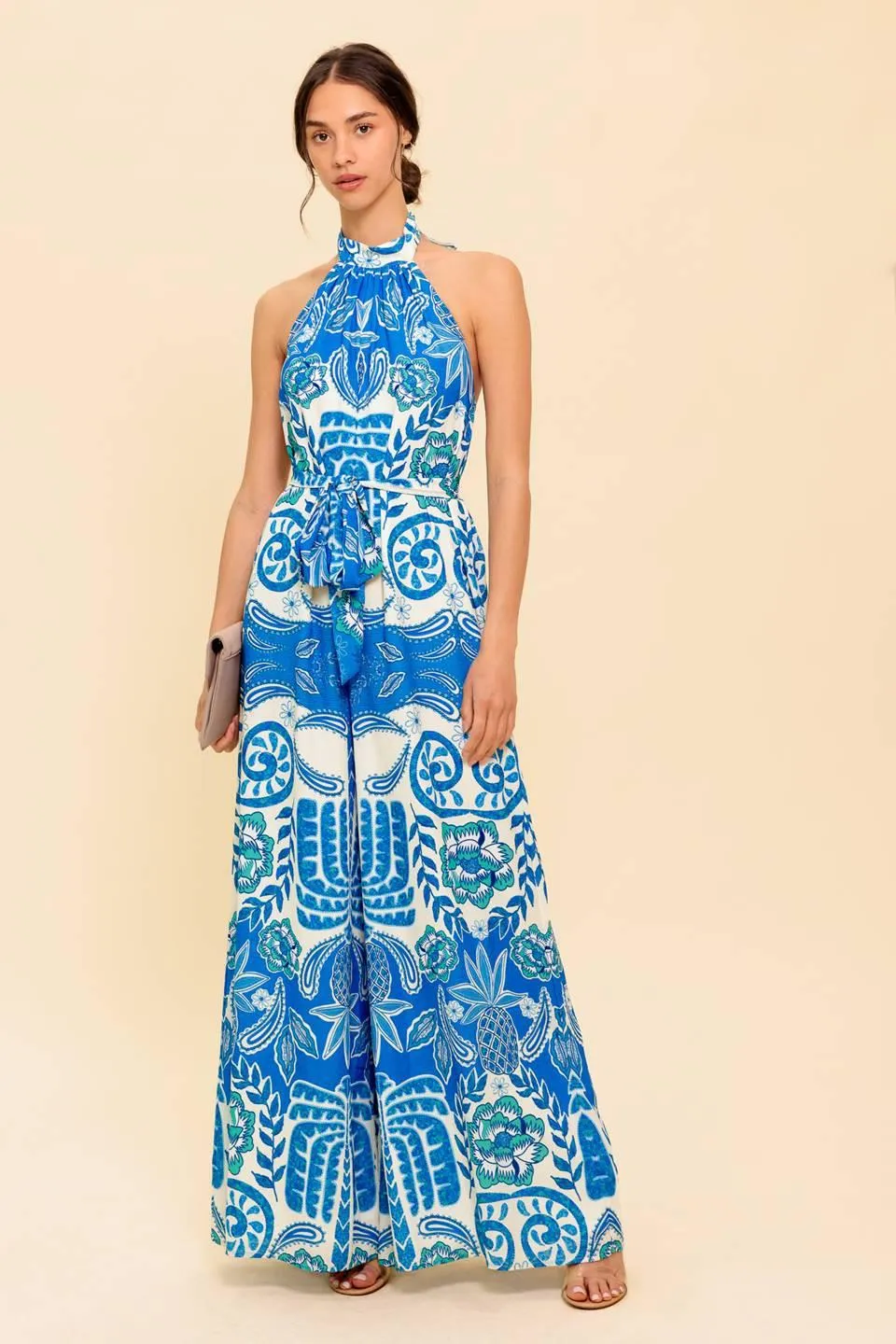 Cross Your Mind Woven Jumpsuit sold by Zulily