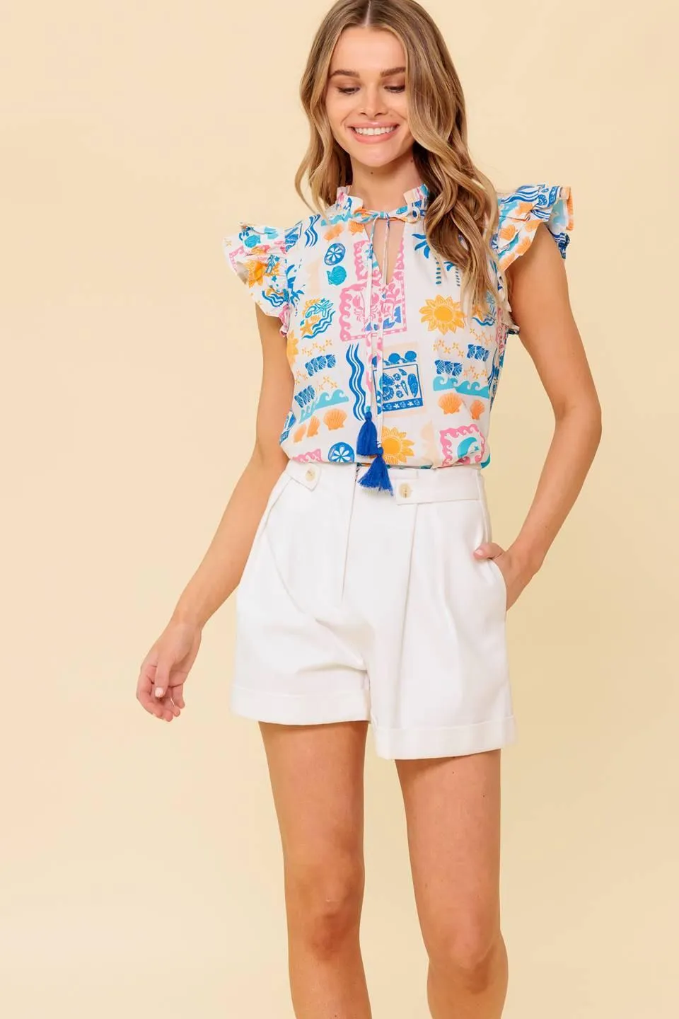 Ventura Vision Woven Top sold by Zulily product image thumbnail 5