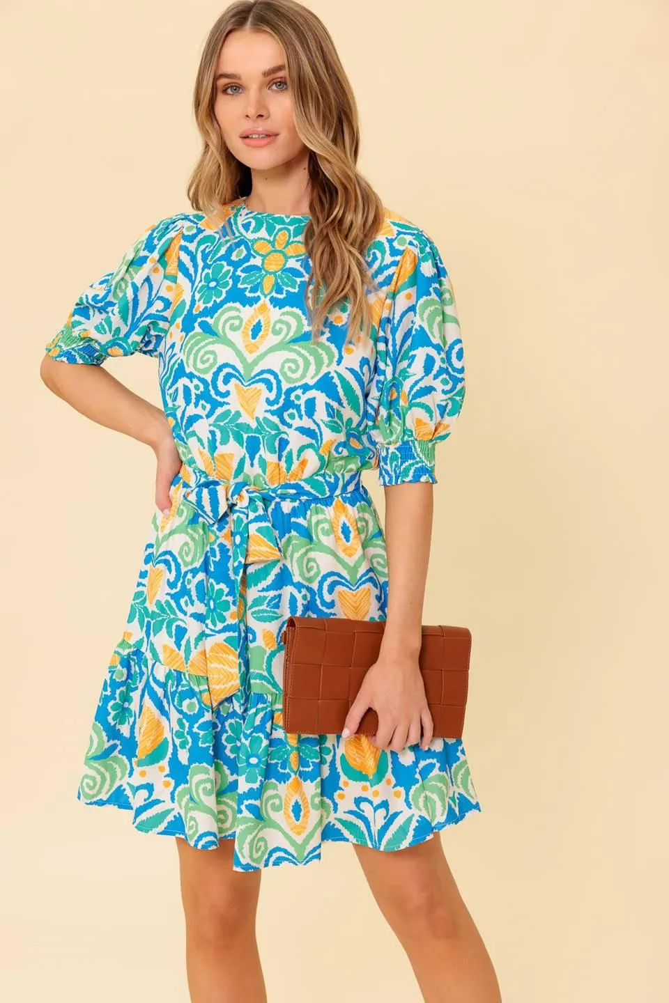 Love in Your Eyes Woven Mni Dress sold by Zulily product image thumbnail 3